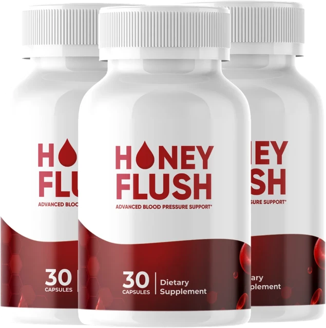 Honey Flush 3 bottles